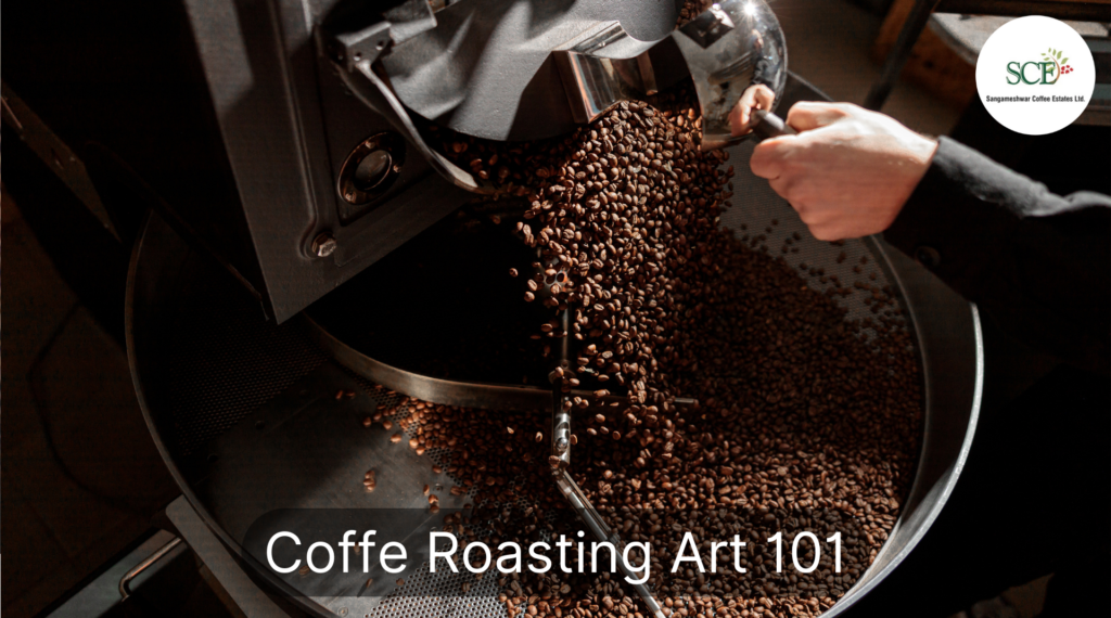 Coffee Roasting Art 101 | Roasted Coffee Beans | Sangameshwar